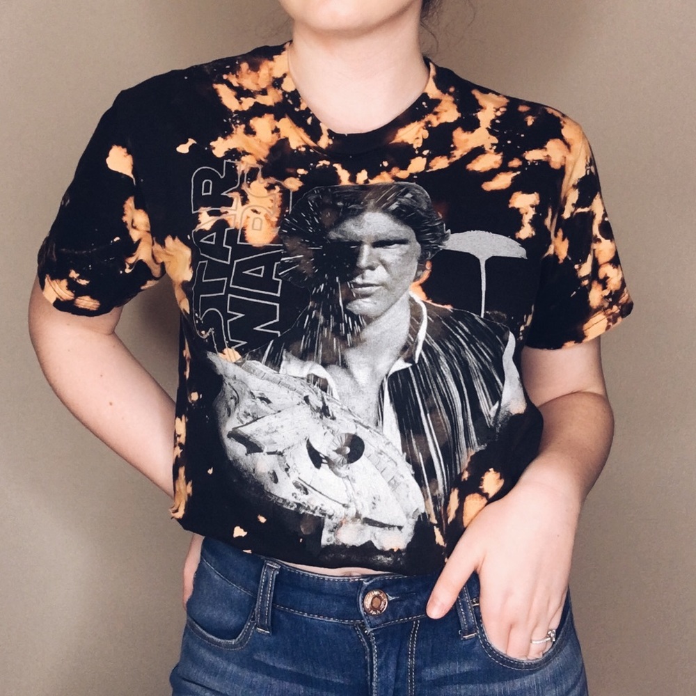 Star Wars Han Solo Custom Crop Top